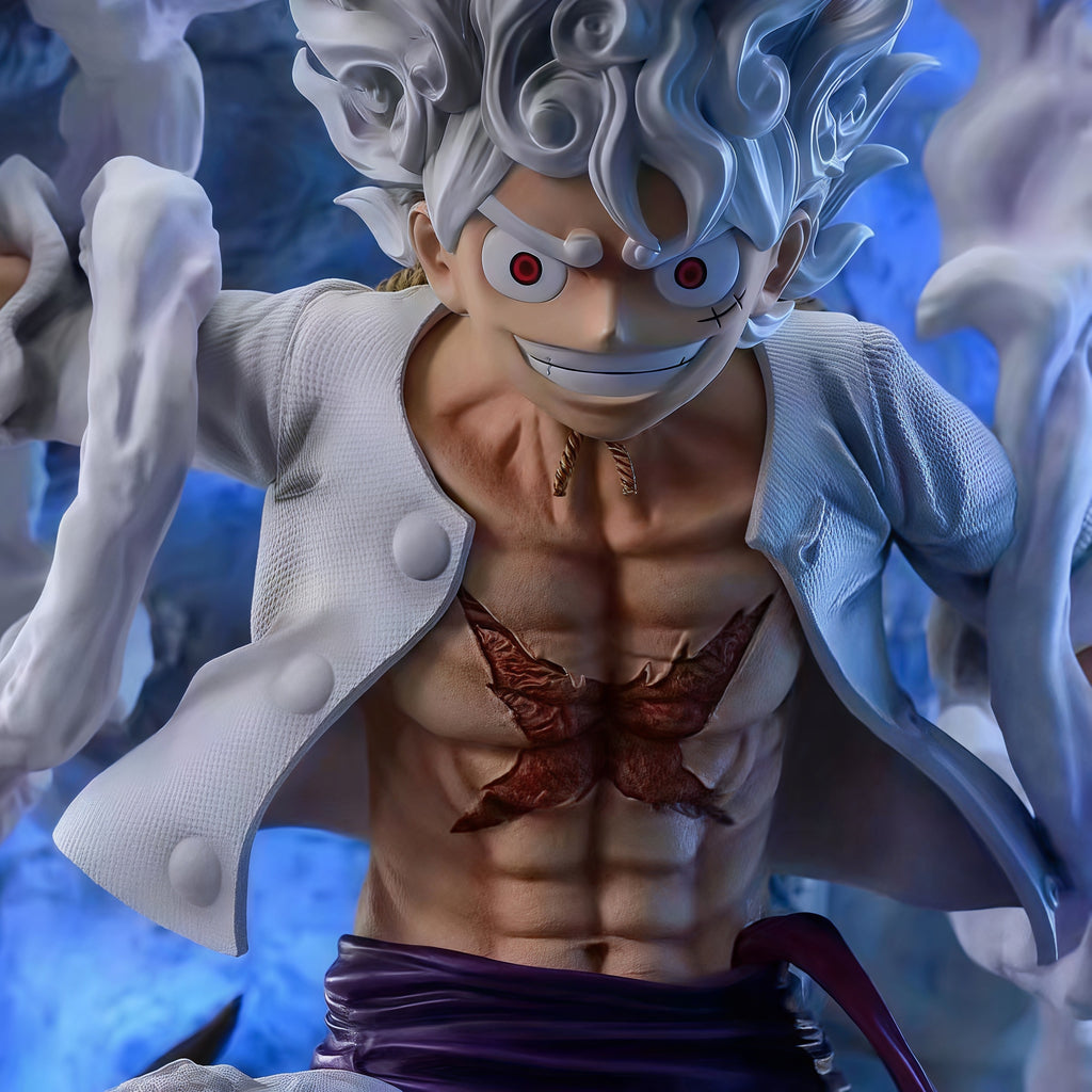 ONE PIECE- GEAR 5 LUFFY VS. KAIDO DRAGON FORM GK DIORAMA STATUE