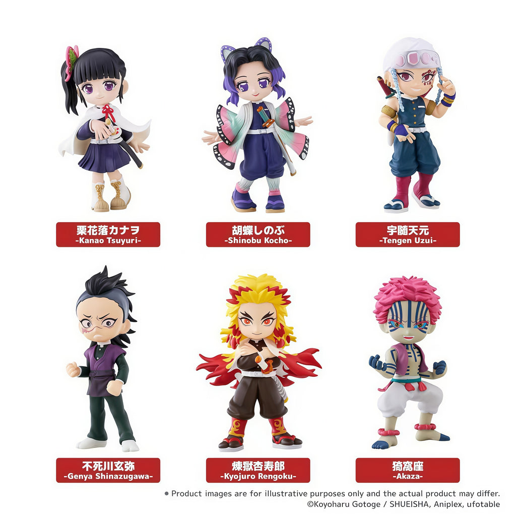 BUSHIROAD PALVERSE DEMON SLAYER VOL. 2 CHIBI FIGURE SET