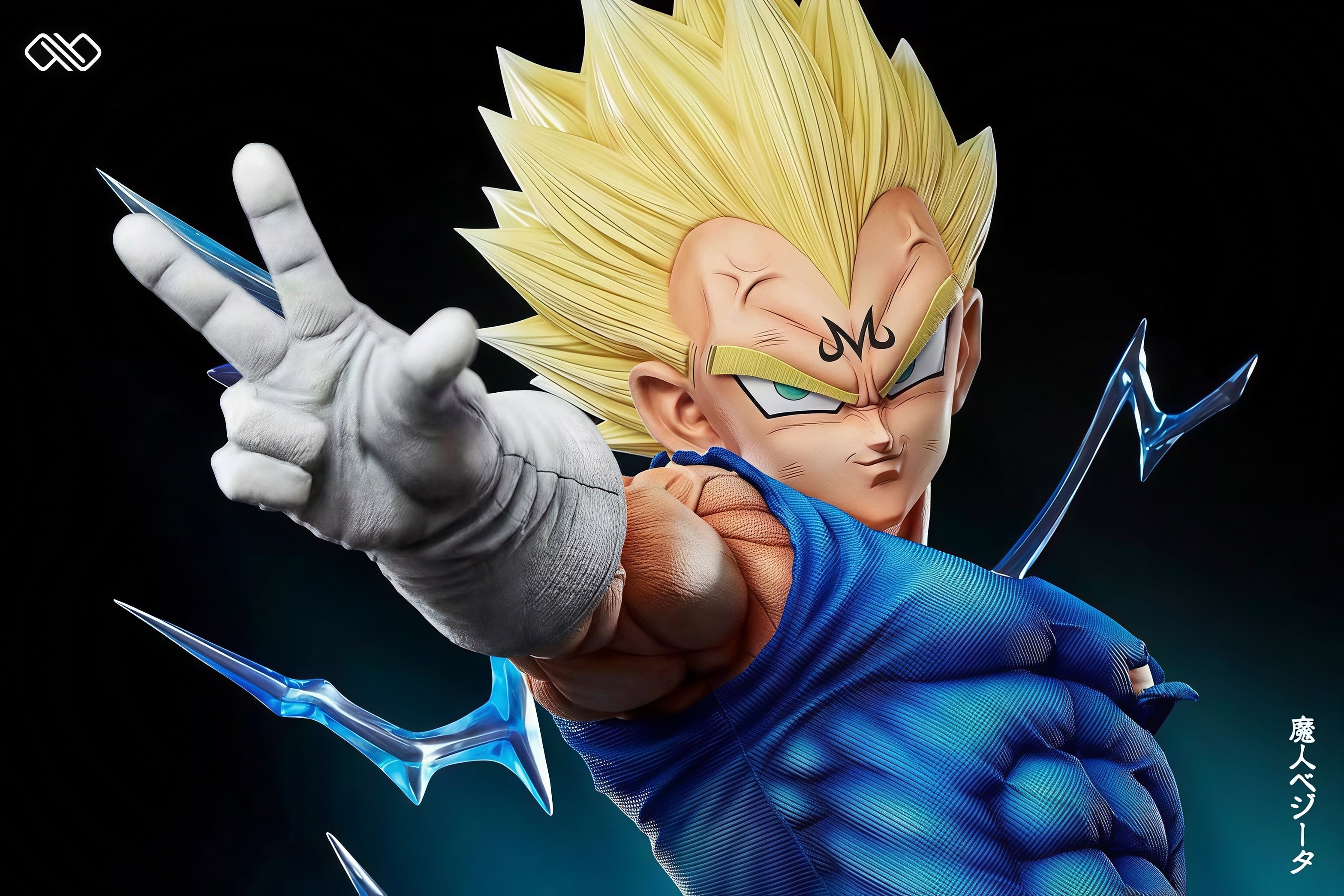DRAGON BALL - MAJIN VEGETA GK DIORAMA STATUE