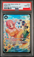 2023 ONE PIECE JAPANESE OP06-WINGS OF THE CAPTAIN #091 REBECCA SPECIAL ALTERNATE ART