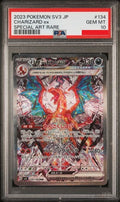 Psa 10 2023 POKEMON JAPANESE SV3-RULER OF THE BLACK FLAME #134 CHARIZARD ex SPECIAL ART RARE