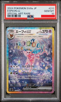 Psa 10 2024 POKEMON JAPANESE SV8a-TERASTAL FEST ex #211 ESPEON ex SPECIAL ART RARE
