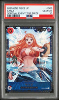 Psa 10 2025 ONE PIECE JAPANESE PROMOS #005 SANJI OFFICIAL EVENT TOP PRIZE
