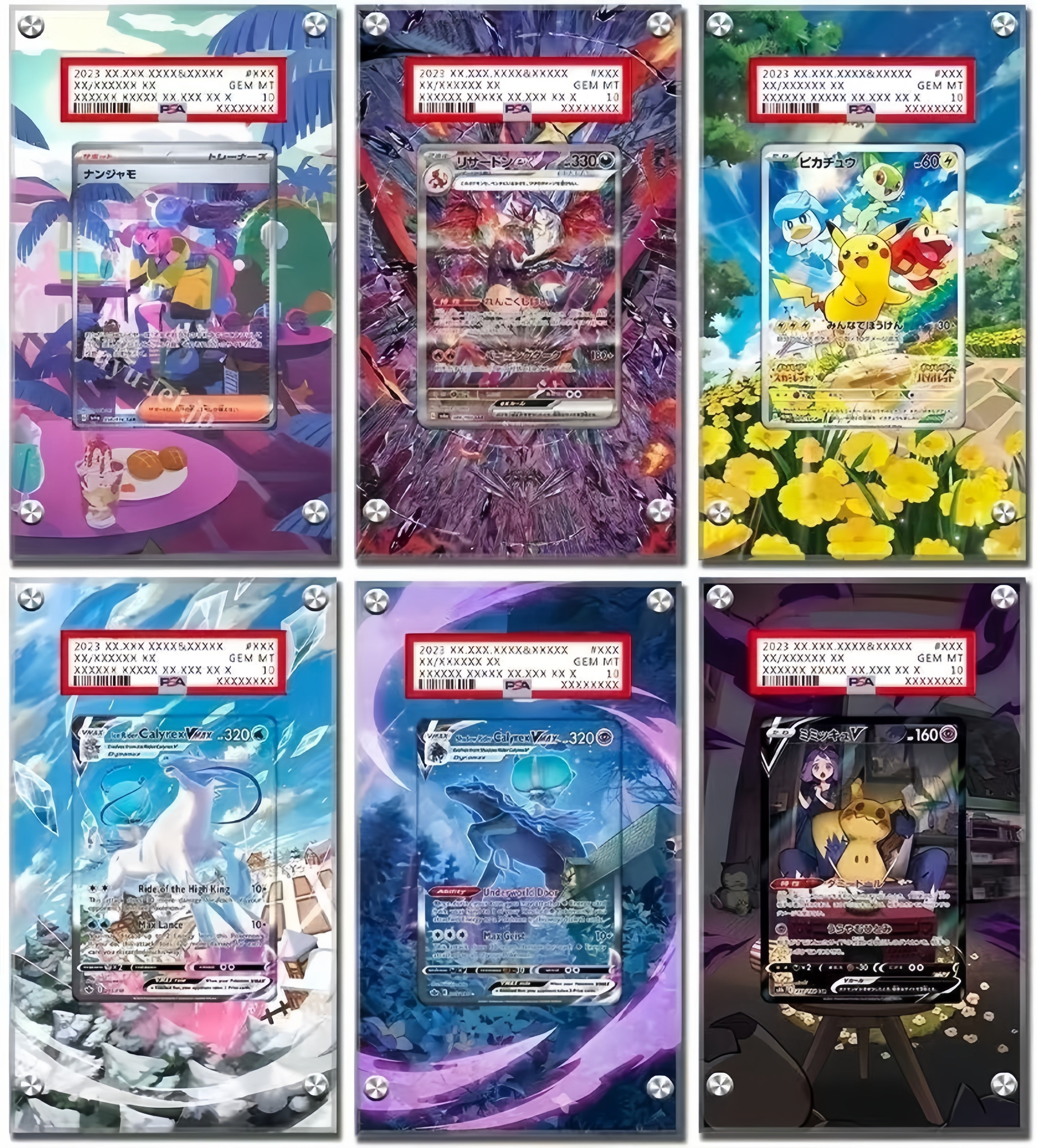 Pokemon customised case for PSA/BGS/RAW