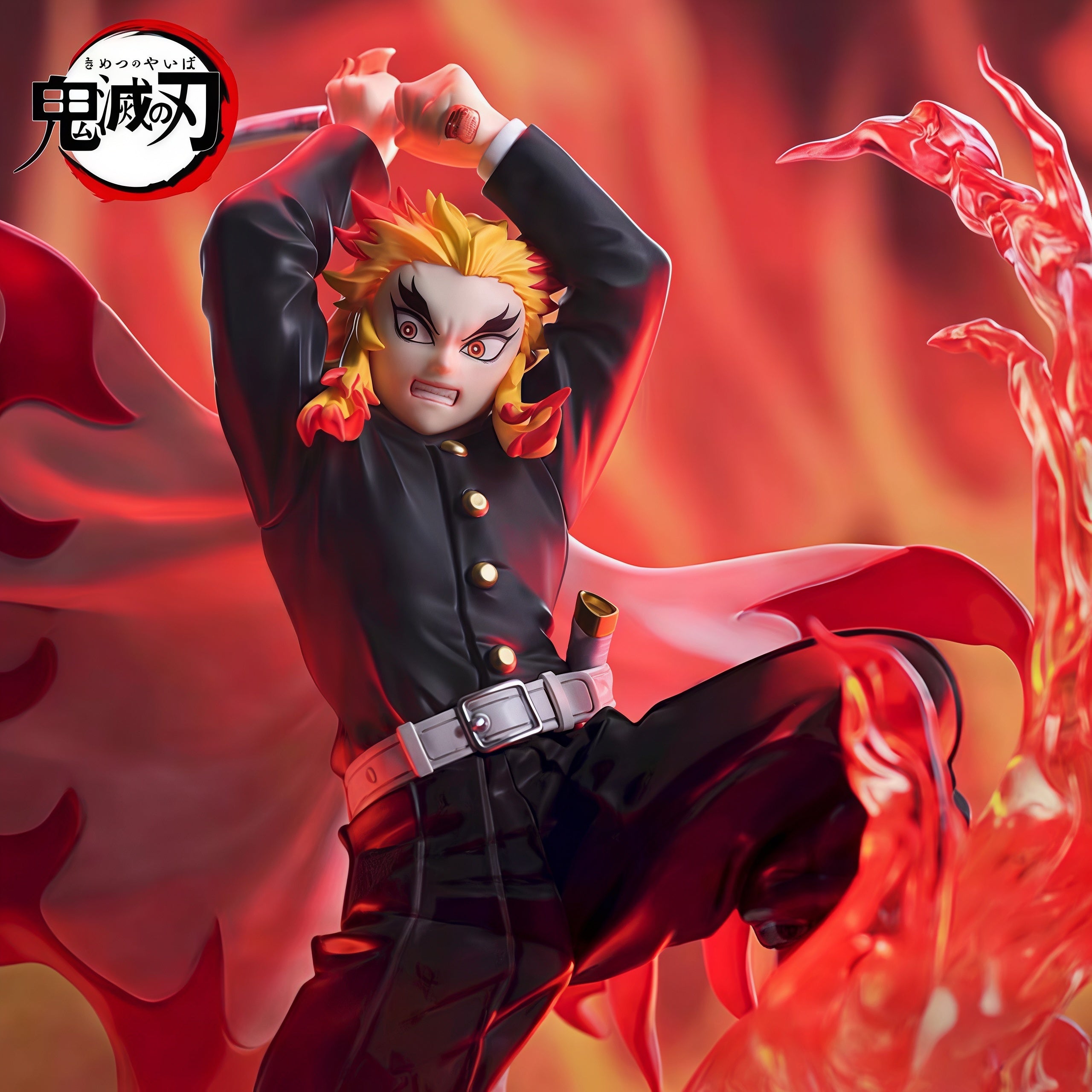 DEMON SLAYER - RENGOKU VS AKAZA FIGURE SET