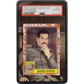 EXTENDED ART – 1991 Topps Desert Storm #189 Saddam Hussein