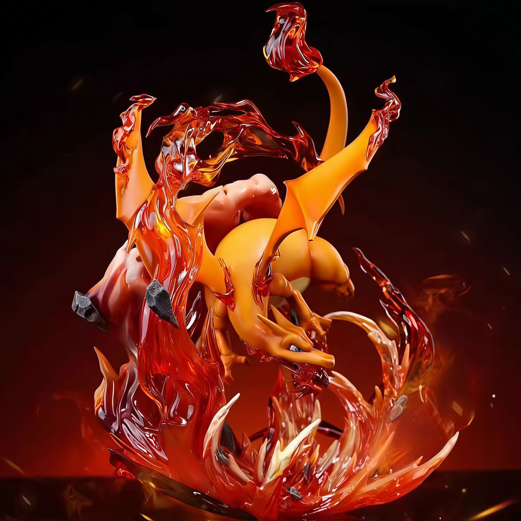 Pokémon - CHARIZARD BLAZING VORTEX GK DIORAMA STATUE