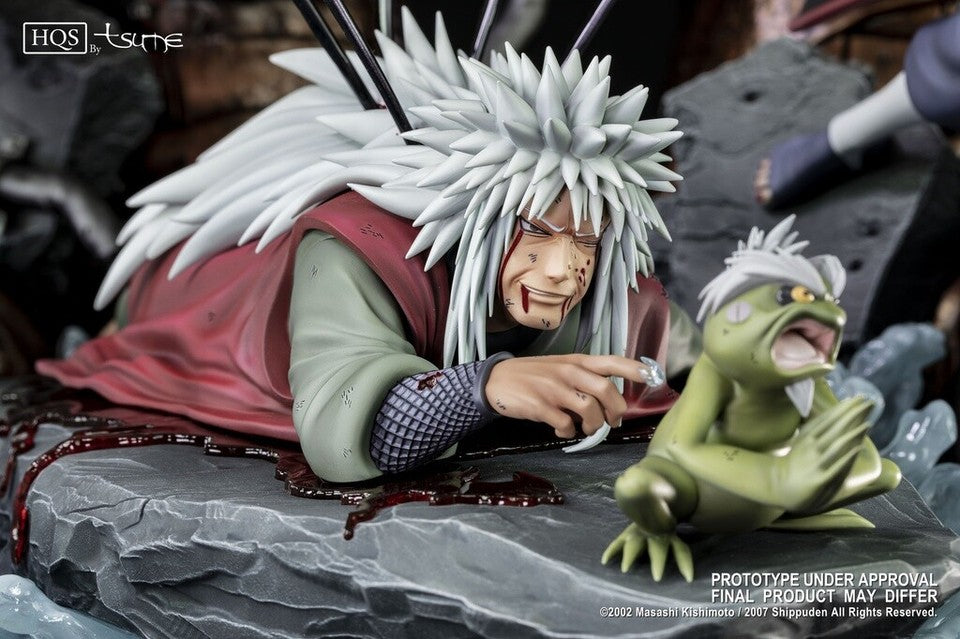 TUSME-NARUTO SHIPPUDEN Jiraiya - One Last Heartbeat HQS Statue 1/8