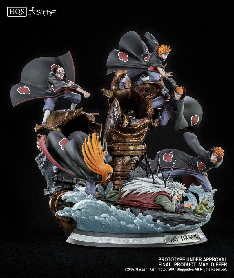 TUSME-NARUTO SHIPPUDEN Jiraiya - One Last Heartbeat HQS Statue 1/8