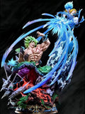 DRAGON BALL -SUPER SAIYAN BLUE GOGETA VS. LEGENDARY SUPER SAIYAN BROLY DIORAMA STATUE
