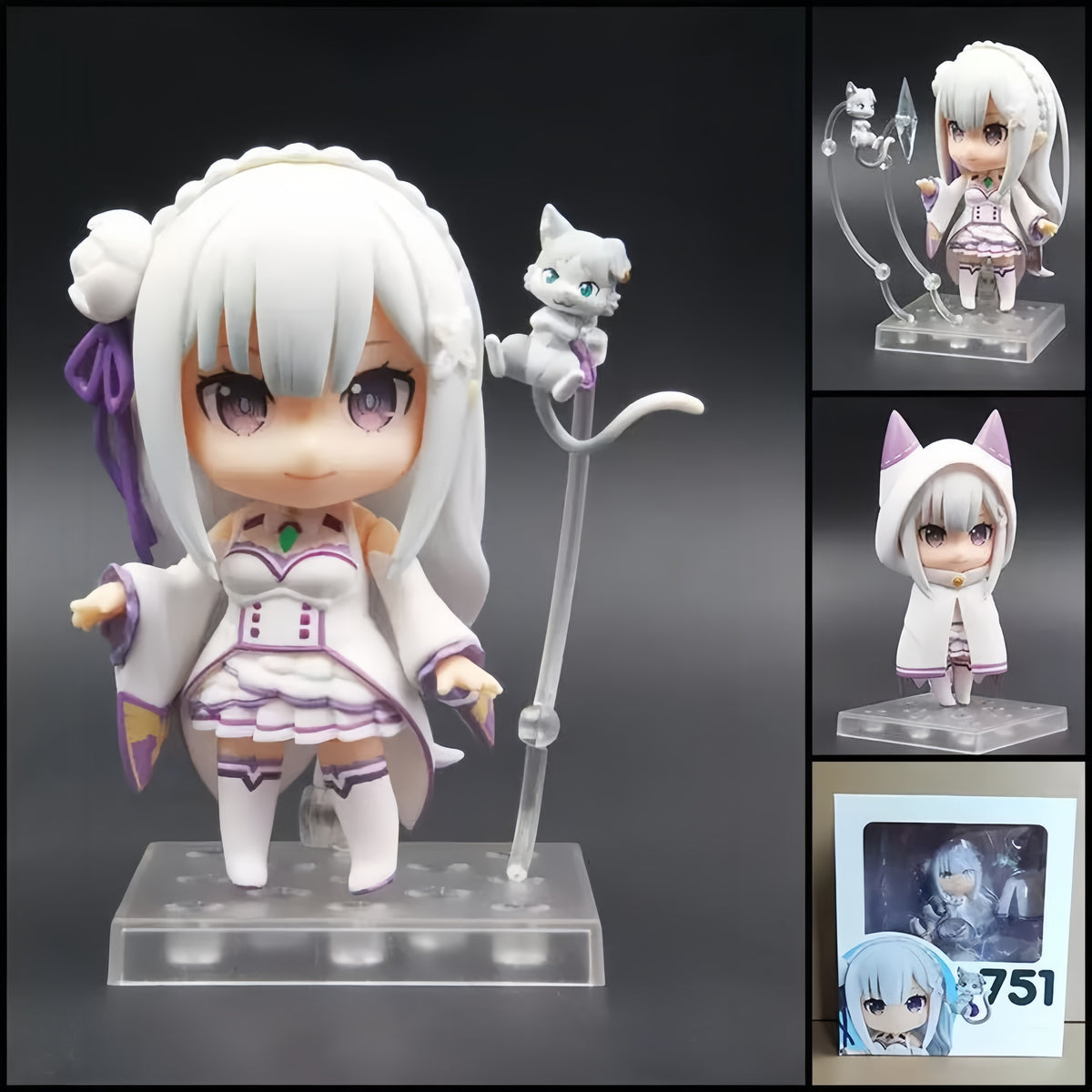 RE.ZERO - EMILIA CHIBI ACTION FIGURE