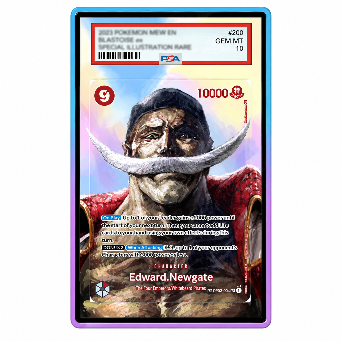 EXTENDED ART –  EDWARD NEWGATE (SP) #OP02-004