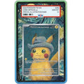 EXTENDED ART PROTECTIVE CASE- Pokemon Pikachu with Grey Felt Hat Van Gogh 085 Promo