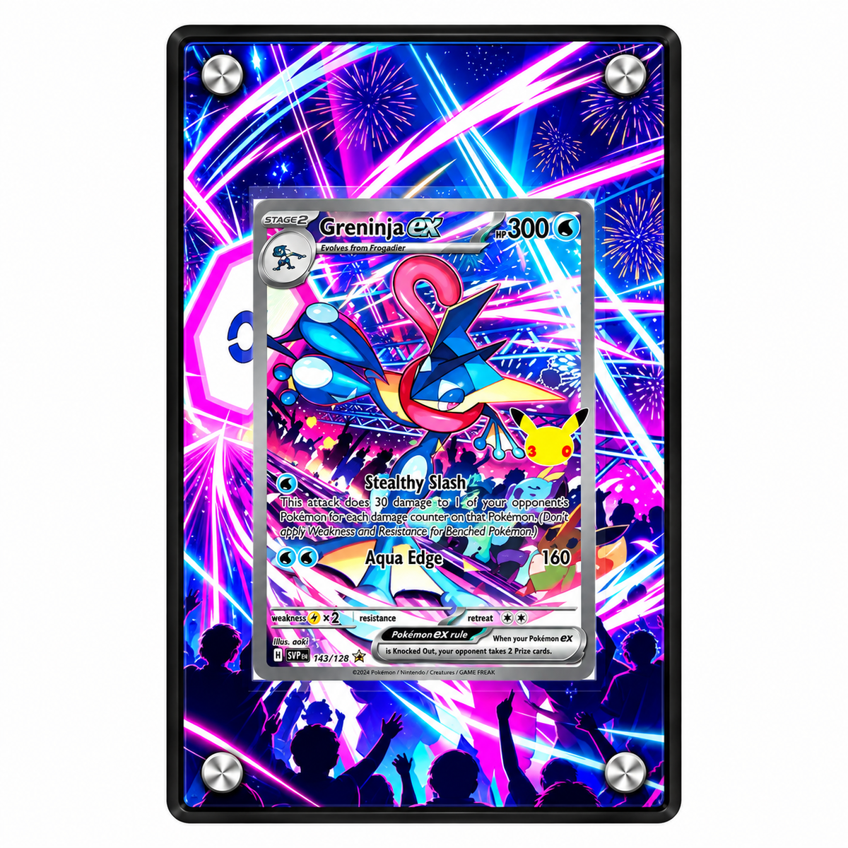 EXTENDED ART –  GRENINJA EX SPECIAL ILLUSTRATION RARE (148/128)