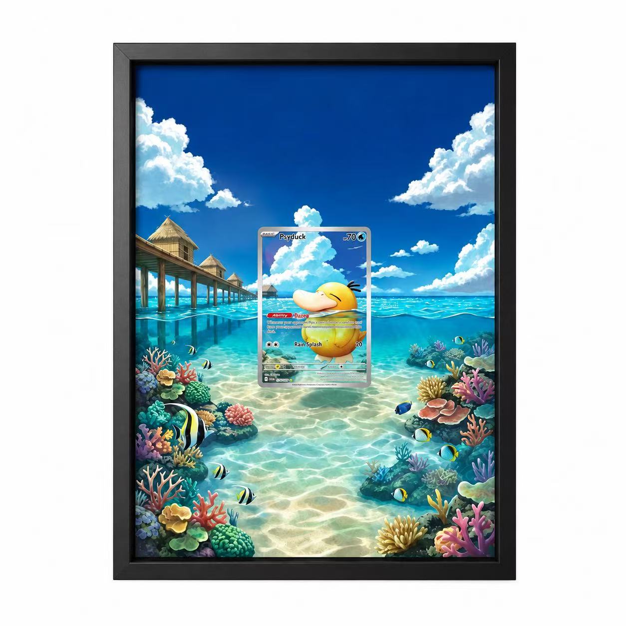 POKÉMON Psyduck Custom Card Display Frame