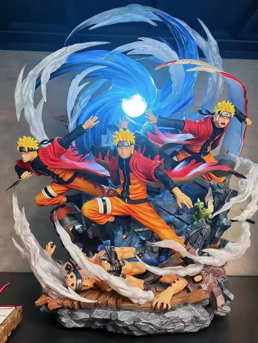NARUTO-SAGE MODE NARUTO GK DIORAMA STATUE