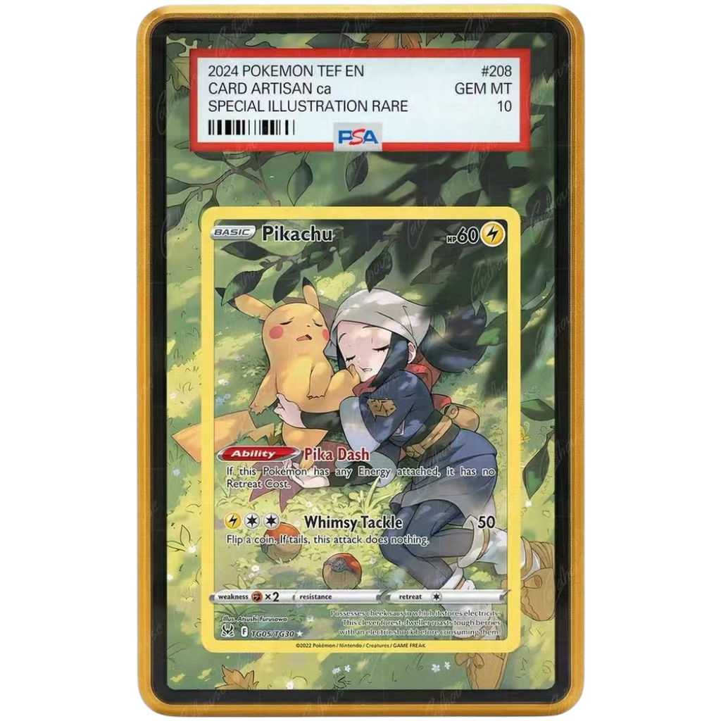 EXTENDED ART - Lost Origin Trainer Gallery Pikachu PREMIUM