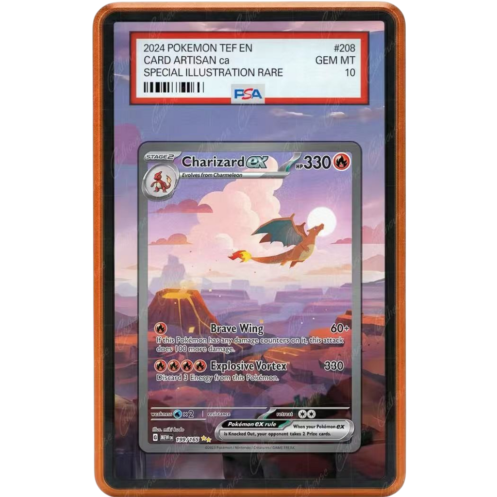 Scarlet & Violet 151 Charizard ex EXTENDED ART PROTECTIVE CASE