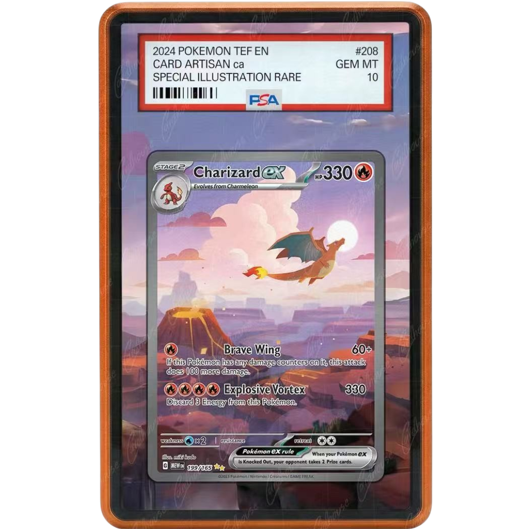 Scarlet & Violet 151 Charizard ex EXTENDED ART PROTECTIVE CASE