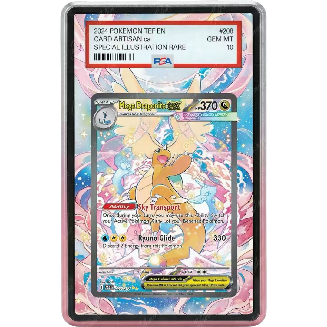 Mega Dragonite ex Ascended Heroes EXTENDED ART PROTECTIVE CASE