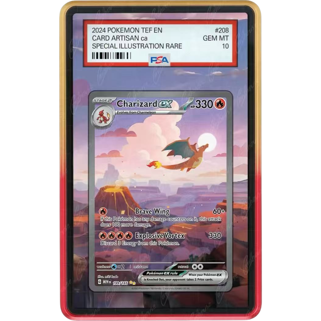 Scarlet & Violet 151 Charizard ex EXTENDED ART PROTECTIVE CASE