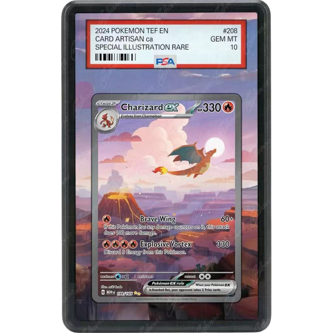 Scarlet & Violet 151 Charizard ex EXTENDED ART PROTECTIVE CASE