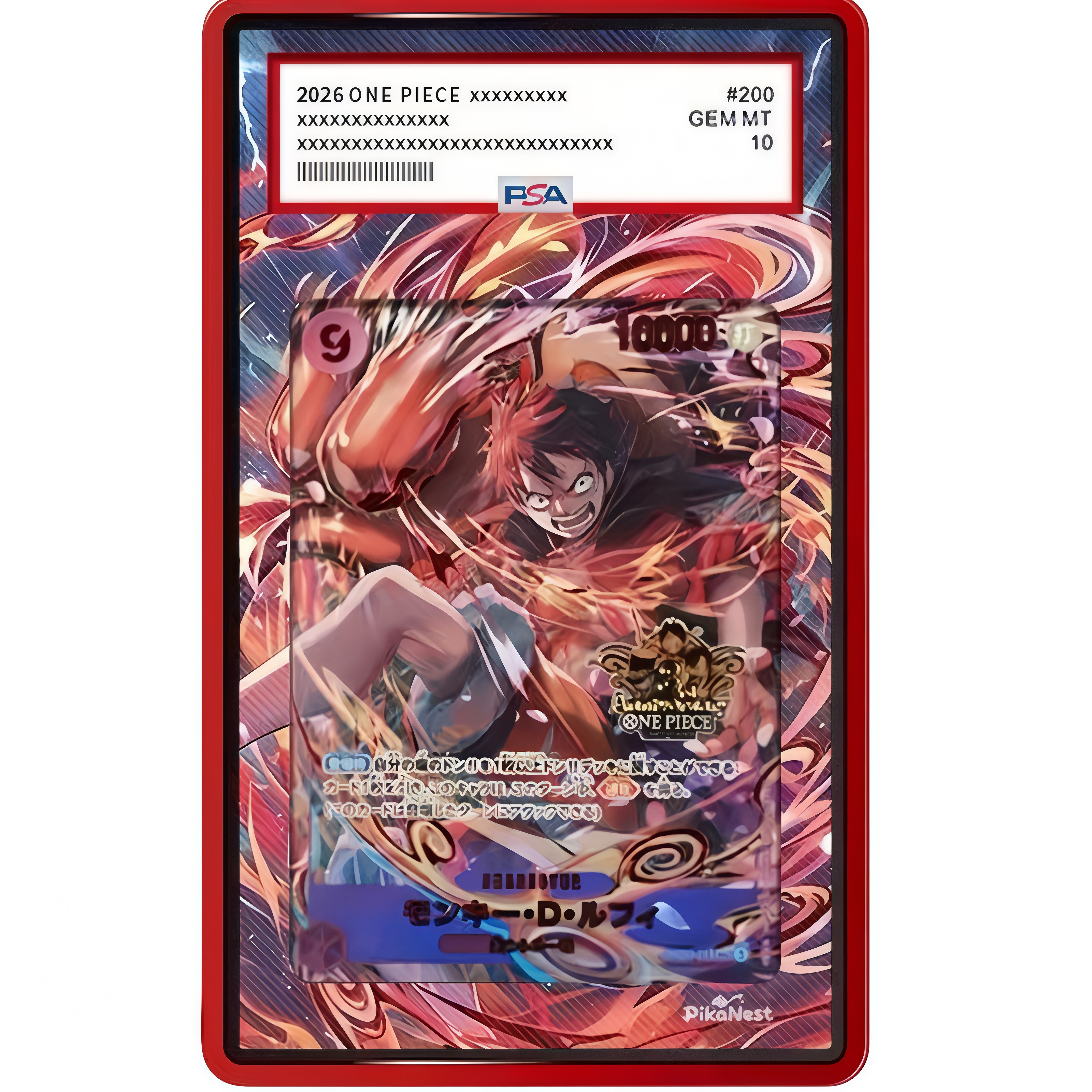 EXTENDED ART PROTECTIVE CASE- Monkey D. Luffy OP09-119 SEC 3rd ANNIVERSARY SET