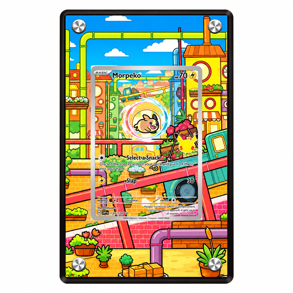 EXTENDED ART –  MORPEKO #135/128 ILLUSTRATION RARE