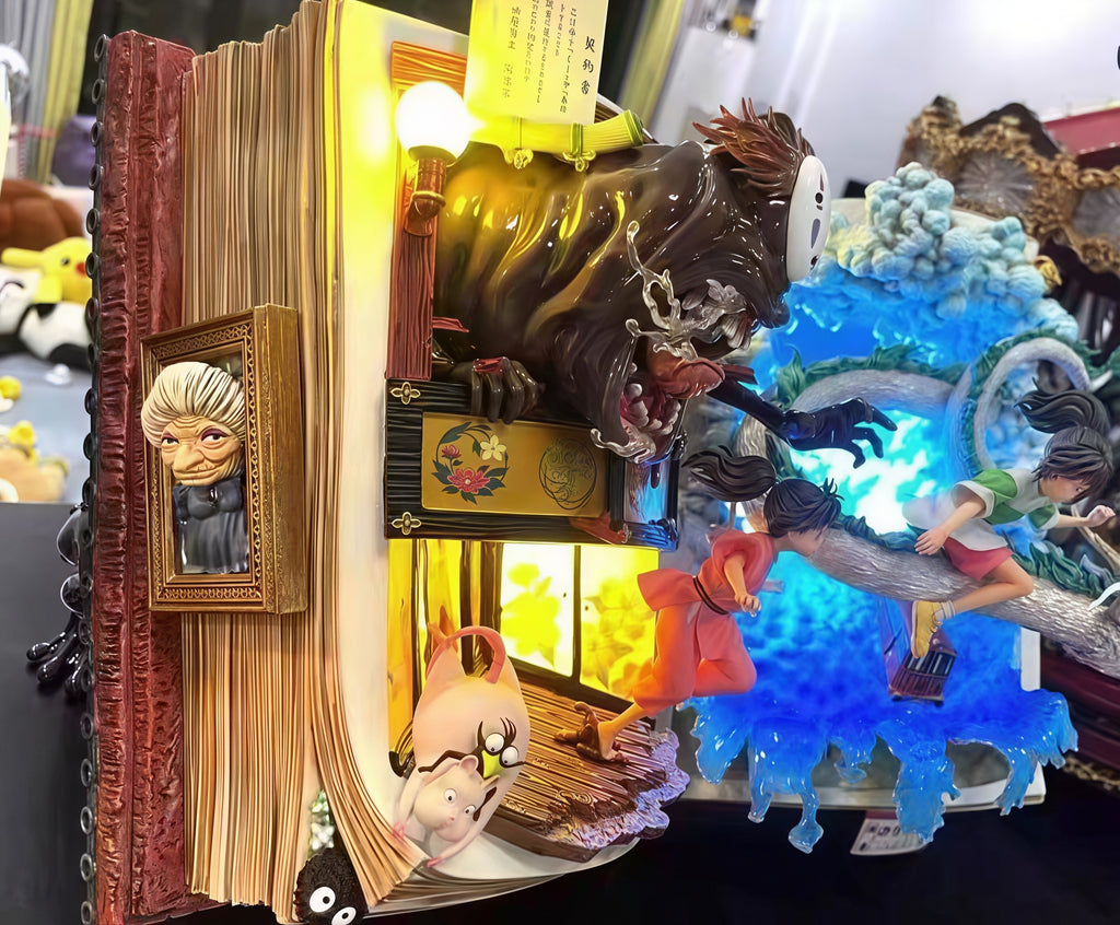 SPIRITED AWAY 3D POP-OUT STORYBOOK GK DIORAMA STATUE