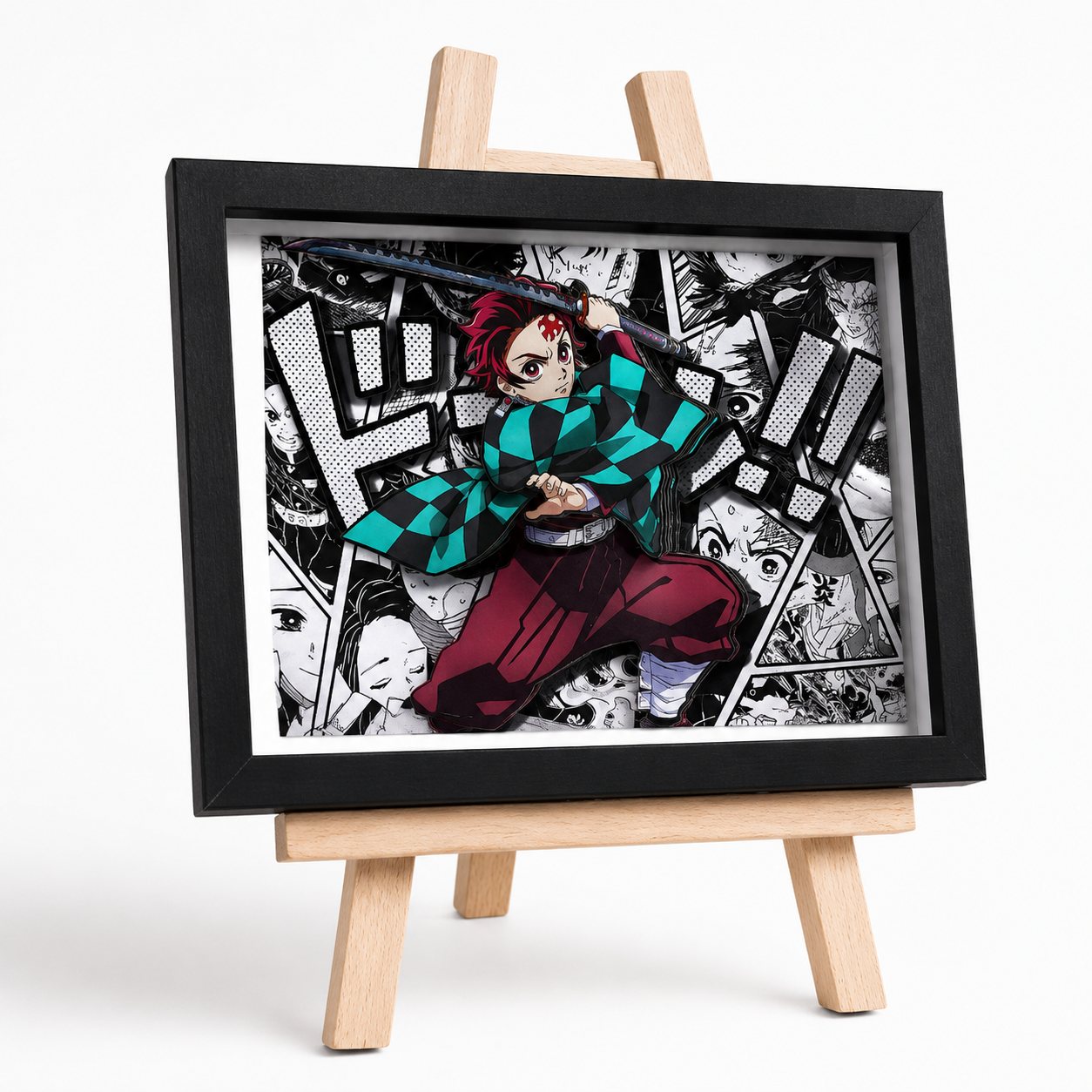 DEMON SLAYER - TANJIRO MANGA BACKGROUND