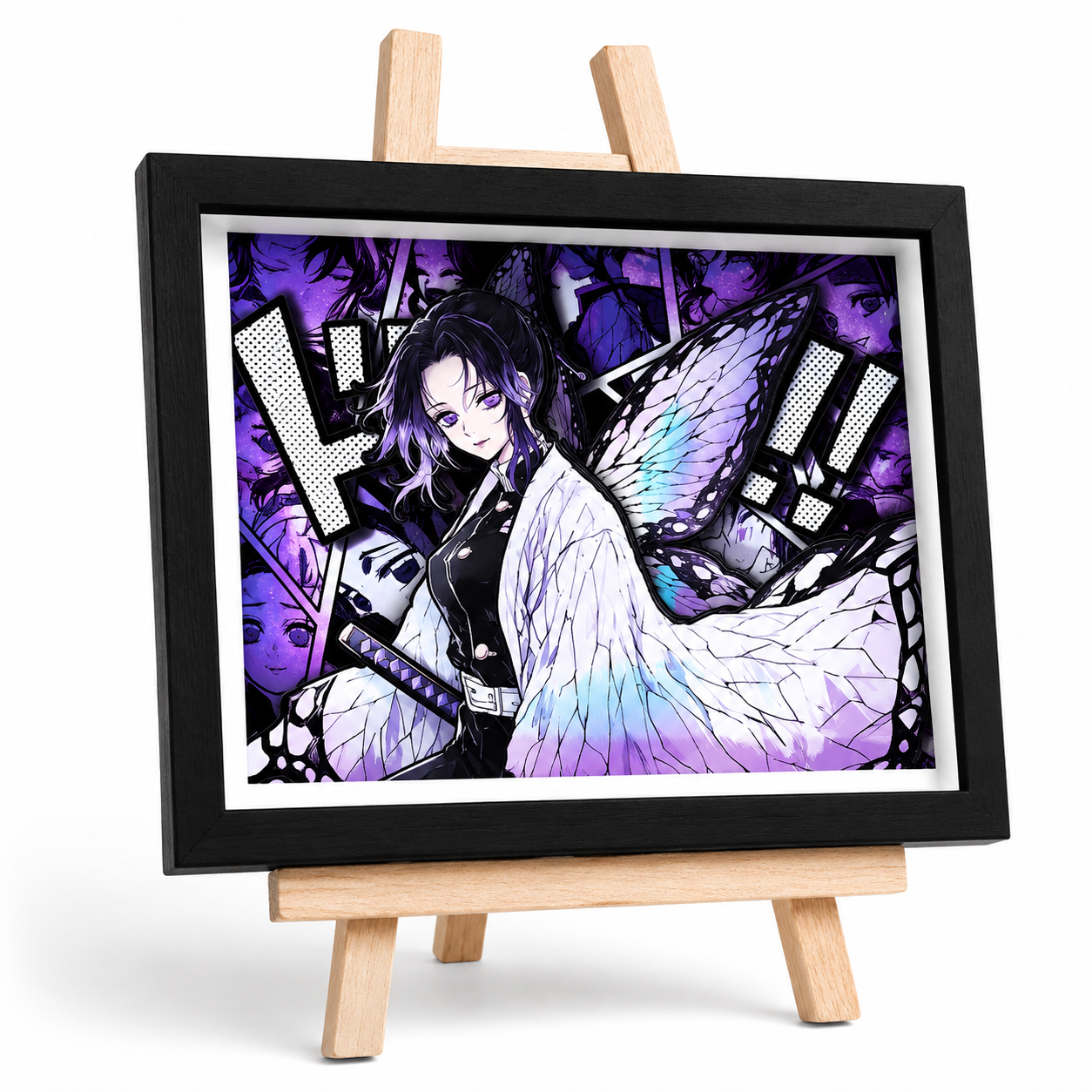 DEMON SLAYER - SHINOBU KOCHO MANGA BACKGROUND