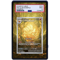 NINETALES 199/197 Pokémon Obsidian Flames Extended Art panel for a premium graded card display case.