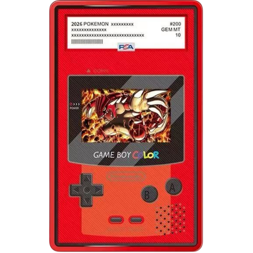 EXTENDED ART - GAME BOY STYLE DISPLAY CASE (PSA ONLY)