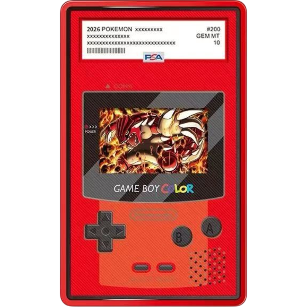 EXTENDED ART - GAME BOY STYLE DISPLAY CASE (PSA ONLY)