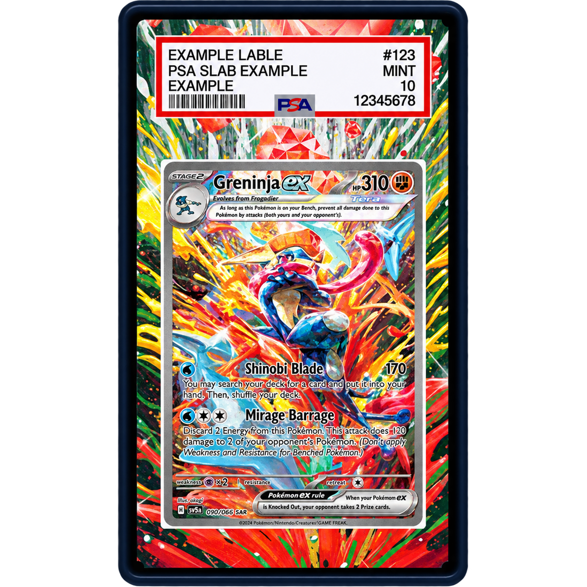 EXTENDED ART - Greninja EX 214 167