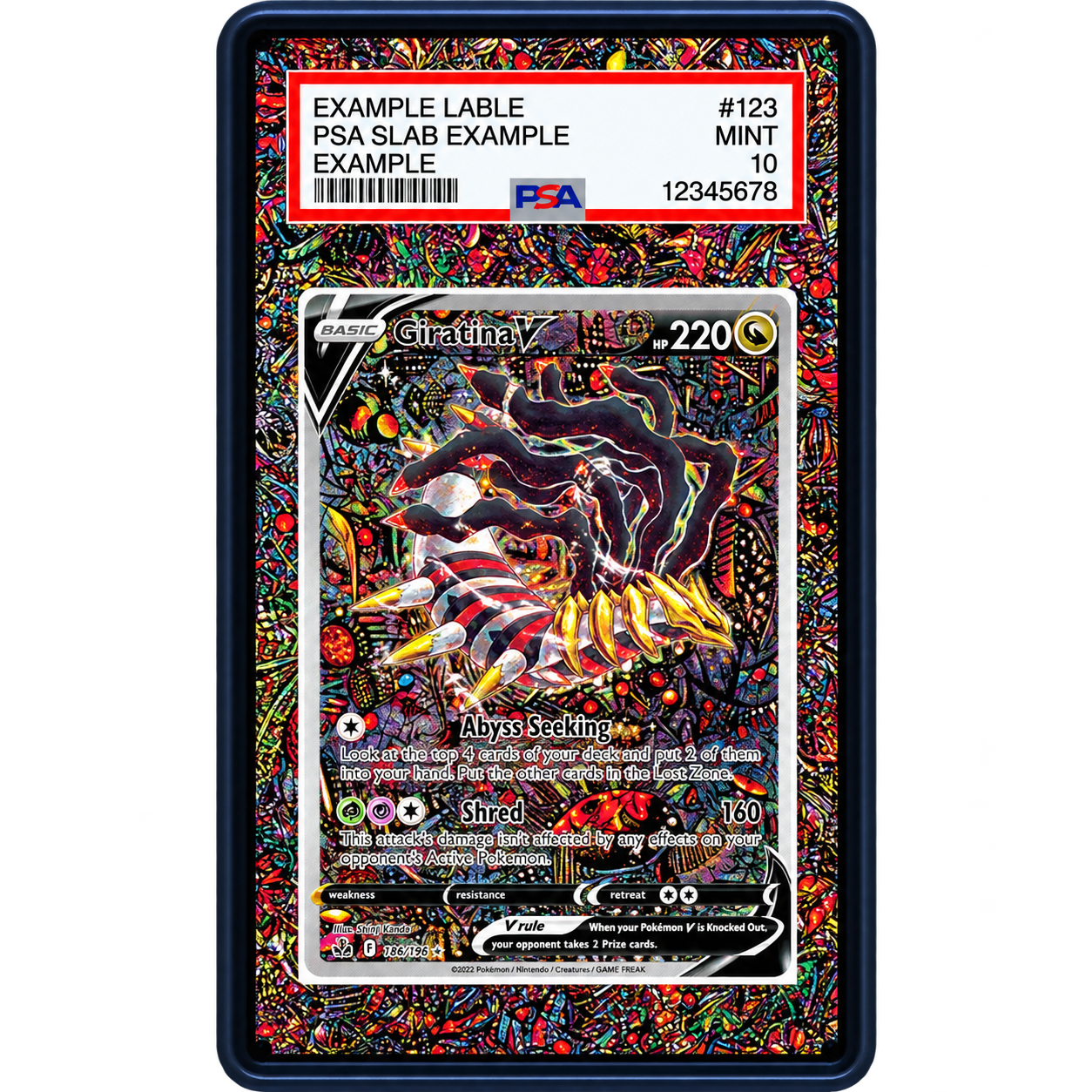 EXTENDED ART - Giratina V 186/196
