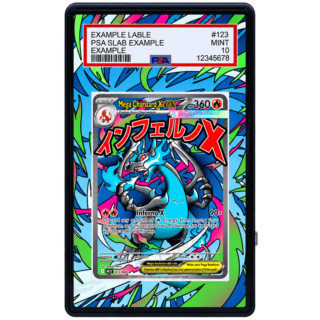EXTENDED ART - Charizard Mega X EX 023 Promo
