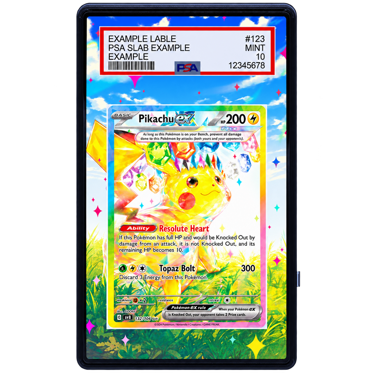 EXTENDED ART - Pikachu EX 238 191