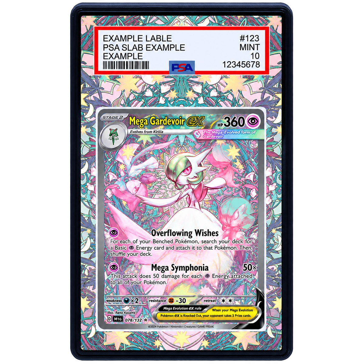 EXTENDED ART - Gardevoir EX Mega 178 132