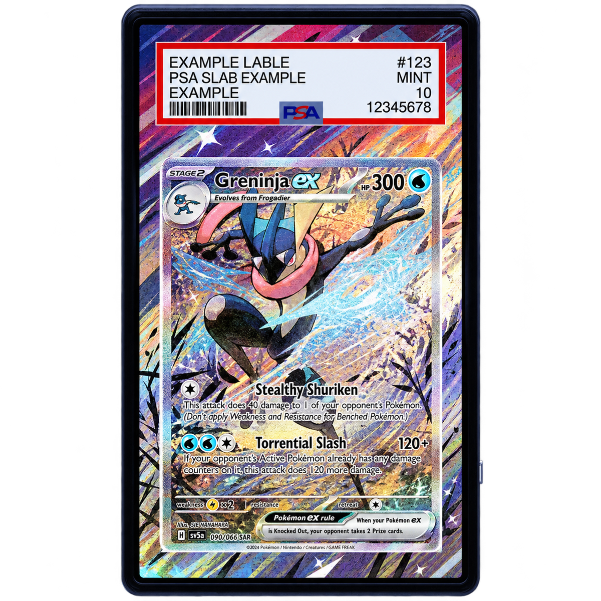 EXTENDED ART - Greninja EX 132 Promo