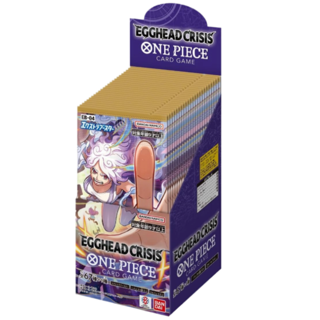ONE PIECE Card Game Extra Booster "EGGHEAD CRISIS" Box