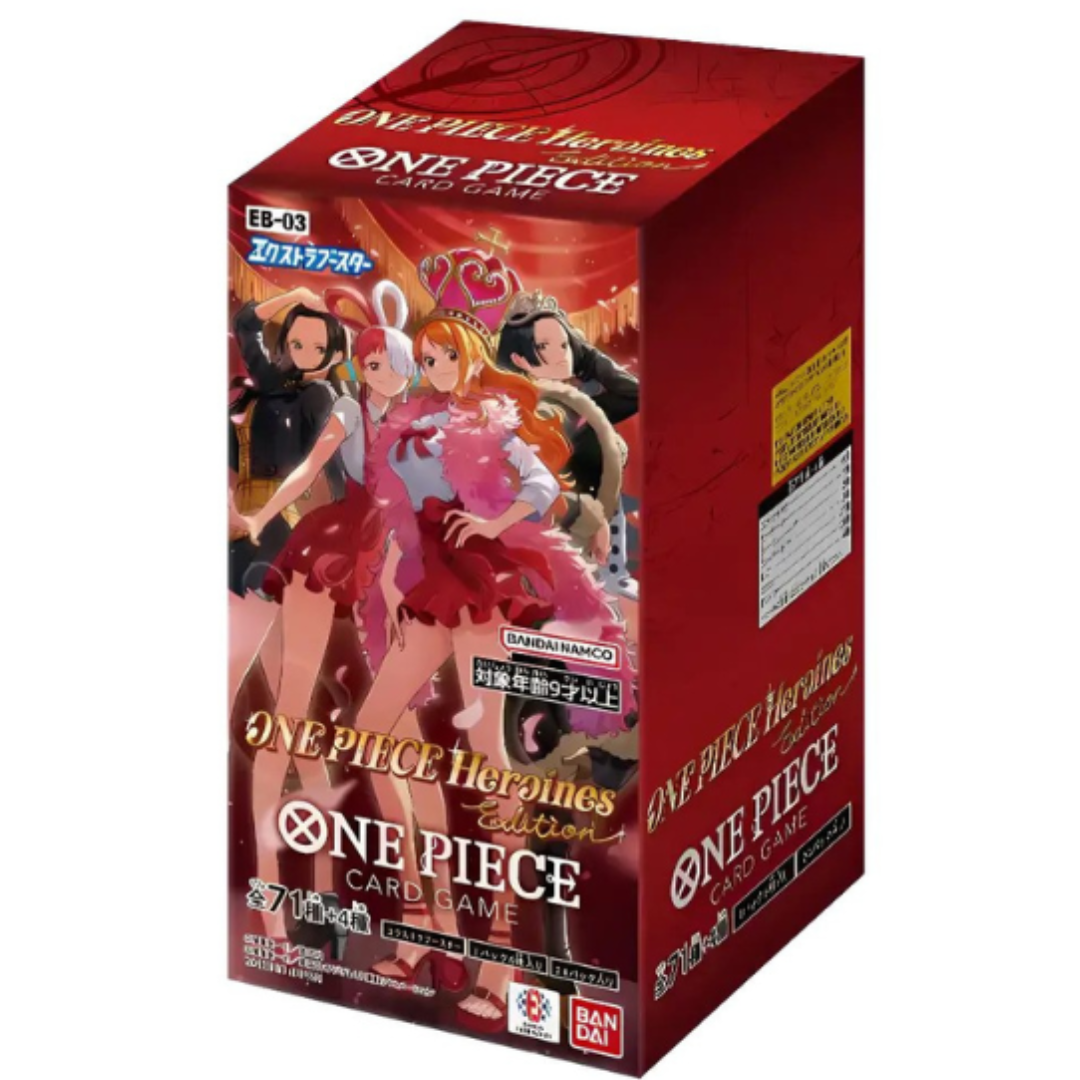 ONE PIECE Card Game Extra Booster "ONE PIECE Heroines edition" Box