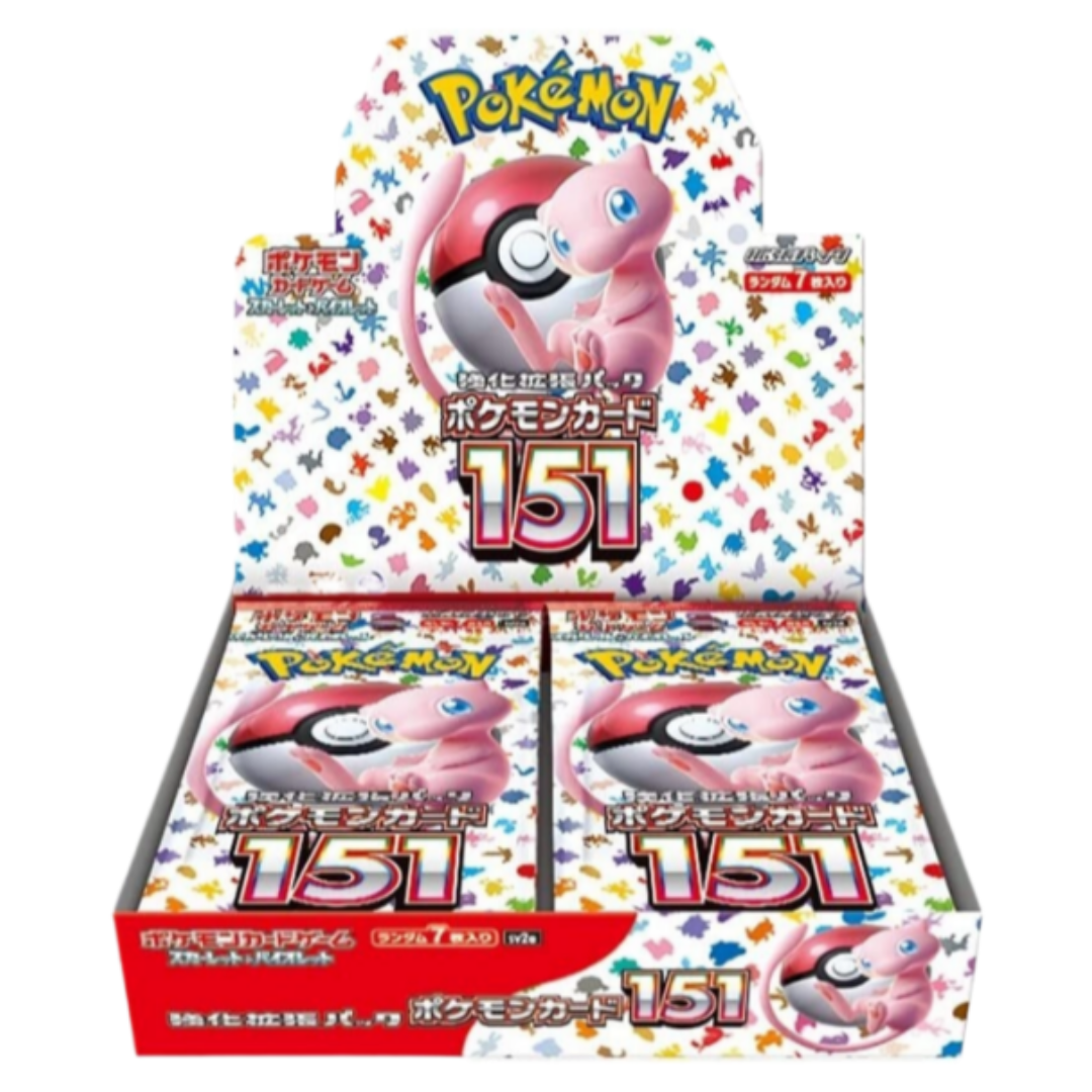 Pokemon 151 Japanese Booster Box Sv2a