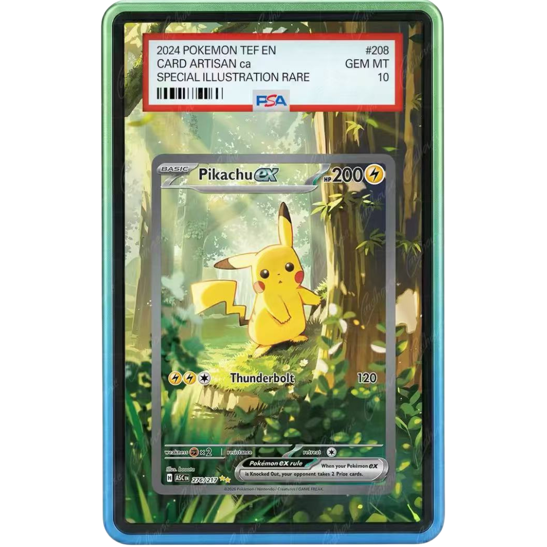 EXTENDED ART PROTECTIVE CASE- Pikachu ex 2026 Pokémon Ascended Heroes