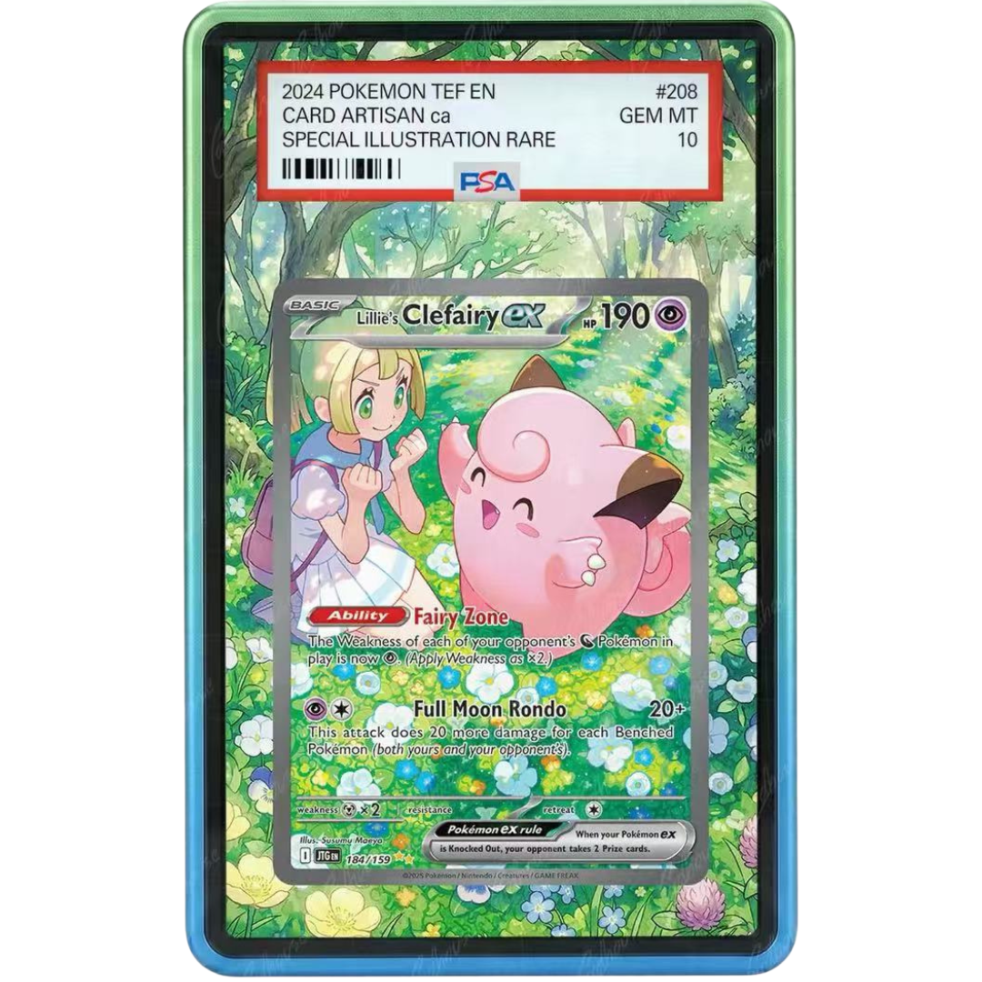 EXTENDED ART PROTECTIVE CASE- Lillie's Clefairy ex 184/159