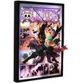 ONE PIECE - ZORO 3D LED DISPLAY FRAME WITH STATUE