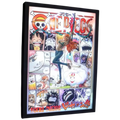 One Piece Nami 3D LED Display Frame with Statue