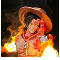 ONE PIECE - Portgas D. Ace Flame LED Statue