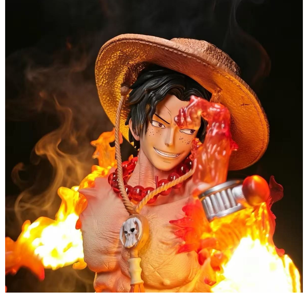 ONE PIECE - Portgas D. Ace Flame LED Statue