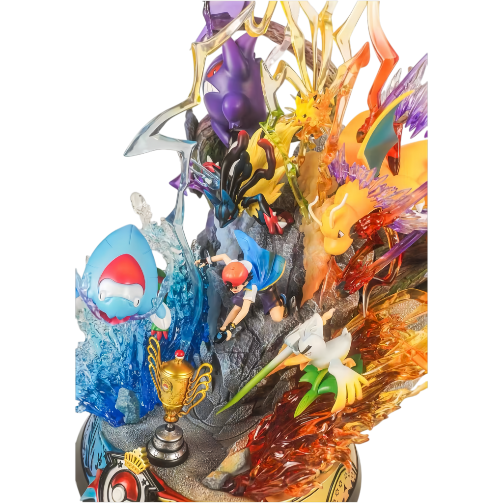POKÉMON - ASH KETCHUM WORLD CHAMPION TEAM STATUE